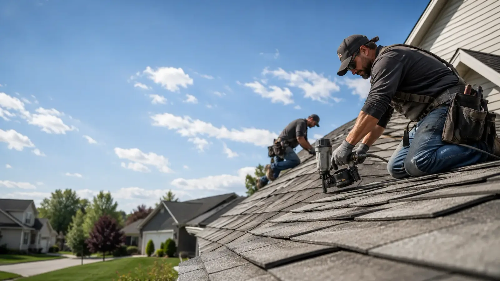 Storm Damage Roof Repair in Collins, MS near me